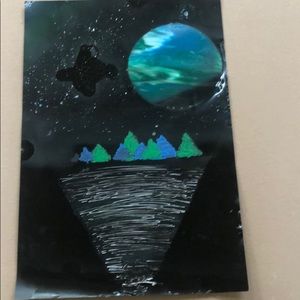 Hand made spray paint scene